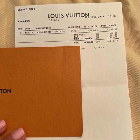 Louis Vuitton Black VM hobo bag - Picture 6 of 10